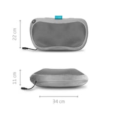 Ecomed 23309 masažinė sėdynė Juoda 24 W 3