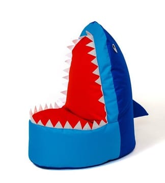 Sako maišelis pufas Shark navy blue XXL 100 x 60 cm
