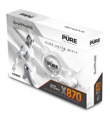 SAPPHIRE PURE X870A WIFI 7 pagrindinė plokštė 5