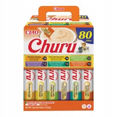 INABA Churu Chicken mix - skanėstas katėms - 80x14g 1
