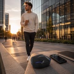 Esperanza EH231K Bluetooth ausinės į ausis TWS Black 8