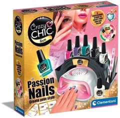 Clementoni rinkinys – Crazy Chic nagų grožio salonas 1