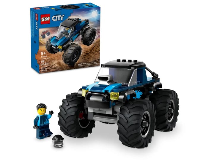 LEGO CITY 60402 MĖLYNAS SUNKVEŽIMIS MONSTRAS