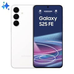 Samsung Galaxy S25 FE 5G 17 cm (6.7") Dviguba SIM jungtis C tipo USB 8 GB 256 GB 4900 mAh Balta 1