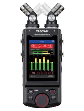 Tascam Portacapture X8  - Nešiojamasis didelės skiriamosios gebos daugiapakopis įrašymo įrenginys
