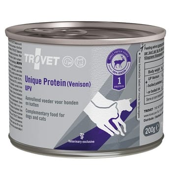 TROVET Unique Protein UPV Venison - drėgnas maistas šunims ir katėms - 200g