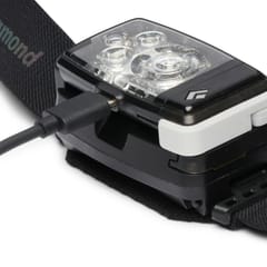 BLACK DIAMOND Distance LT 1100 Juoda Ant galvos tvirtinamas žibintuvėlis LED 3
