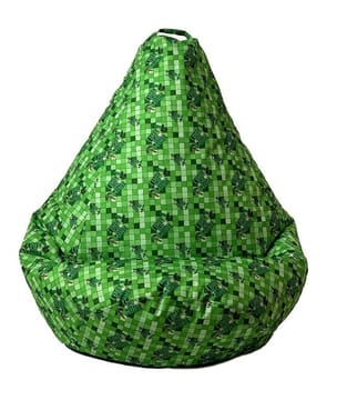 Sako krepšys Pouffe Pear print Minecraft L 105 x 80 cm