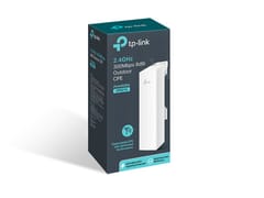 TP-Link 2.4GHz 300Mbps 9dBi Outdoor CPE 300 Mbit/ai Balta Maitinimas per Eternetą (PoE) 4