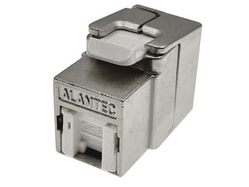 Alantec MB004-1 RJ45 be įrankių STP cat.6 PoE+ keystone modulis ALANTEC Plus - geresnis perdavimo našumas