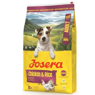 JOSERA Adult Mini Chicken with rice - sausas maistas šunims - 10kg