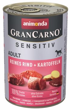 ANIMONDA GranCarno Adult Sensitiv Beef with potatoes - šlapias maistas šunims - 400g