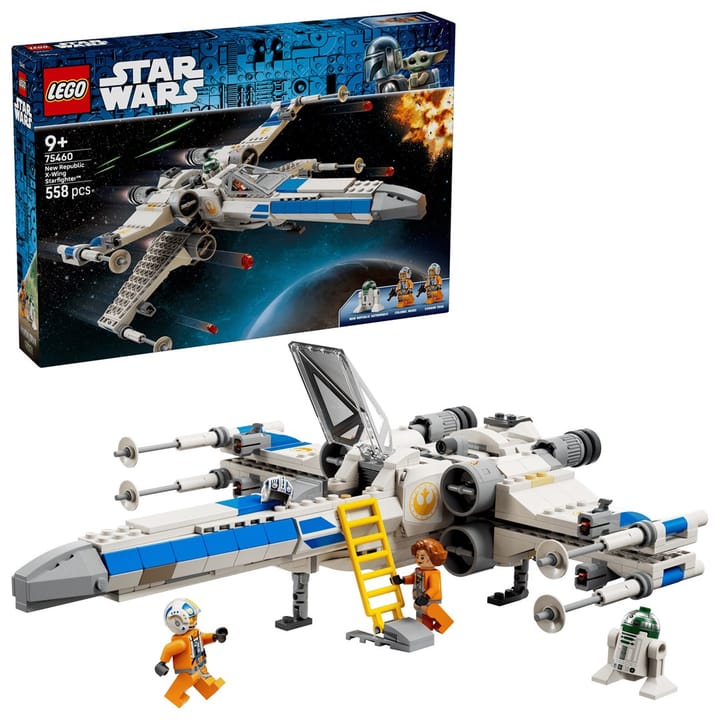 LEGO STAR WARS 75460 New Republic X-wing žvaigždžių naikintuvas