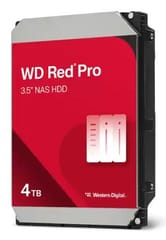 Western Digital Red Pro vidinis kietasis diskas 4 TB 7200 RPM 256 MB 3.5" „Serial ATA III“