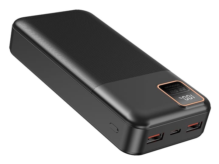PATONA 9417 nešiojamasis įkroviklis Ličio polimeras (LiPo) 20000 mAh Juoda