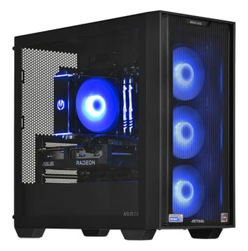 Actina 5901443335832 PC AMD Ryzen™ 5 5600 16 GB DDR4-SDRAM 1 TB SSD AMD Radeon RX 7600 „Mini Tower“ Juoda