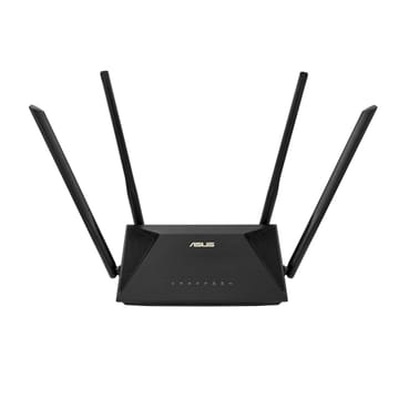 ASUS RT-AX53U belaidis maršrutizatorius Gigabitinis eternetas Dviguba juosta (2,4 GHz / 5 GHz) Juoda