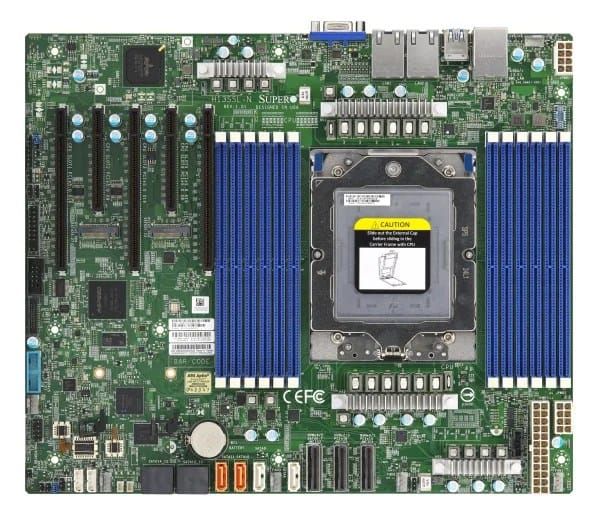 Supermicro MBD-H13SSL-N-O pagrindinė plokštė Socket SP5 ATX