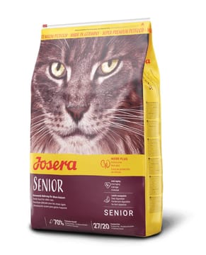 Josera Senior sausas kačių maistas 10 kg Kukurūzas, Kepenys, Ryžiai
