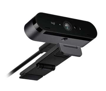 Logitech Brio 4K internetinė kamera 13 MP 4096 x 2160 pikseliai USB Juoda