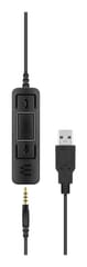 EPOS | SENNHEISER IMPACT SC 75 USB MS Laisvų rankų įranga Vielinis Su lankeliu Skambučiai / muzika USB A tipo Juoda 5