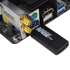 Patriot Memory Supersonic Rage Lite USB atmintukas 64 GB USB A tipo 3.2 Gen 1 (3.1 Gen 1) Juoda, Mėlyna 4