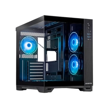 Chieftec Visio GM-30B-TG-OP schwarz Tempered Glass x 2 Kubas Juoda