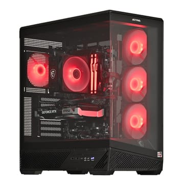 Actina 5901443452126 PC AMD Ryzen™ 5 5600 16 GB DDR4-SDRAM 500 GB SSD NVIDIA GeForce RTX 5060 Windows 11 Home „Midi Tower“ Juoda