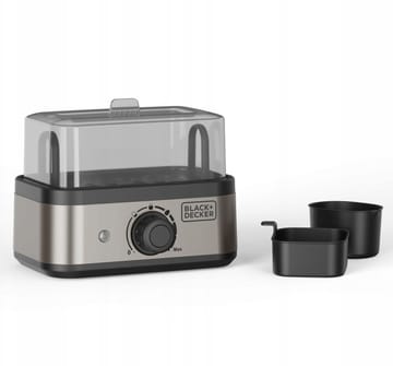 Black+Decker kiaušinių virimo aparatas BXKS4800E, 400 W, 6 kiaušiniams