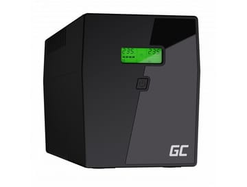 Green Cell UPS04 nepertraukiamo maitinimo resursai (UPS) „Line-Interactive“ 1,999 kVA 900 W 5 AC išvestis(ys / čių)