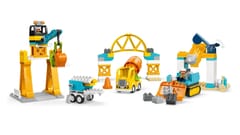 LEGO DUPLO 10476 3 in 1 Statybvietė ir transporto priemonės 4