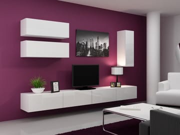 Cama VIGO 13 BI/BI svetainės sekcija Spinta daiktams ir garso / vaizdo technikai laikyti