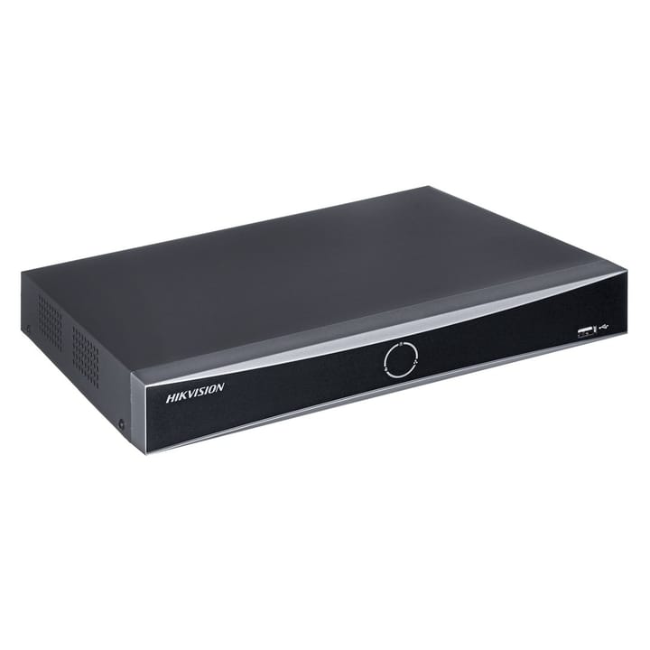 Hikvision DS-7604NXI-K1/4P(D) tinklinis vaizdo įrašymo įrenginys (NVR) 1U Juoda