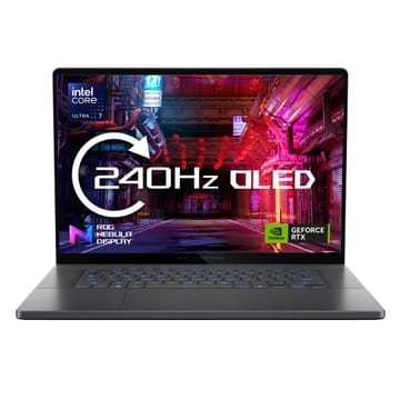 ASUS ROG Zephyrus G16 GU605CM-QR027W Intel Core Ultra 7 255H Nešiojamas kompiuteris 40,6 cm (16") 2.5K 16 GB LPDDR5x-SDRAM 1 TB SSD NVIDIA GeForce RTX 5060 Wi-Fi 7 (802.11be) Windows 11 Home Pilka