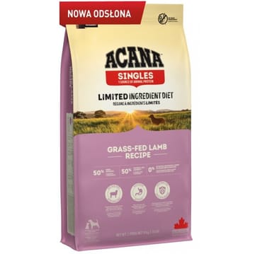 ACANA Singles Grass-Fed Lamb - sausas maistas šunims - 17kg
