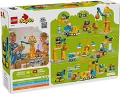 LEGO DUPLO 10476 3 in 1 Statybvietė ir transporto priemonės 2
