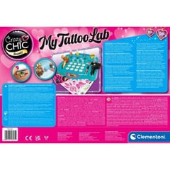 Clementoni rinkinys – Crazy Chic tatuiruočių studija 2