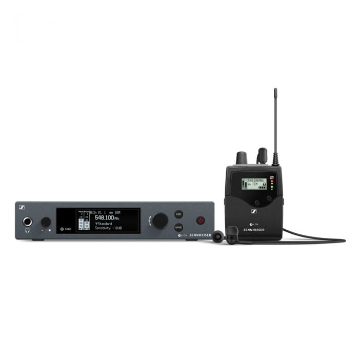 Sennheiser EW IEM G4-A1 - Garso grįžtamojo ryšio rinkinys (klausymasis scenoje) 470-516 MHz
