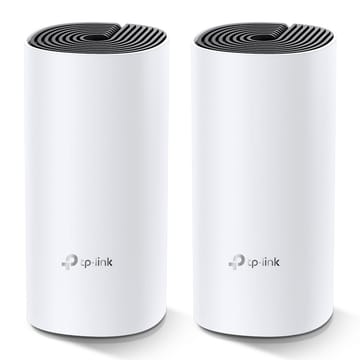 TP-Link Deco M4(2-pack) Dviguba juosta (2,4 GHz / 5 GHz) Wi-Fi 5 (802.11ac) Balta Vidinis