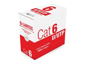 Alantec KIU6PVC305Q tinklo kabelis Šviesiai Žalia 305 m Cat6 U/UTP (UTP)