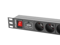 LANBERG MAITINIMO JUOSTOS STOVAS PDU (1U, 10A, 7X 230V, 2M) 4