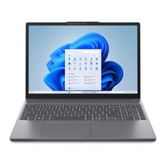 „Lenovo IdeaPad Slim 3“ 15ARP10 „Ryzen 5 150“, 15,3 colių WUXGA IPS (300 nits, 60 Hz, AG), 16 GB DDR5 4800, 512 GB SSD, „Radeon 660M“ vaizdo plokštė, 720p kamera, 50 Wh, be operacinės sistemos, „Luna Grey“ spalva 2