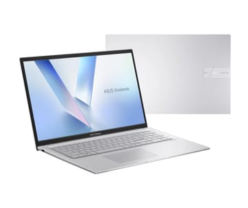 ASUS Vivobook 17 X1704MA-AU011 „Core 5 320“, 17,3 colių FHD IPS lygio ekranas, 60 Hz, 250 nits, AG, 16 GB DDR5, 512 GB SSD, „Intel Graphics“, WLAN + BT, 720p kamera, 50 WHrs, be operacinės sistemos, „Cool Silver“