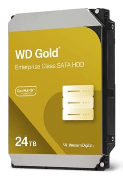 Western Digital Gold WD242KRYZ vidinis kietasis diskas 24 TB 7200 RPM 512 MB 3.5" „Serial ATA III“
