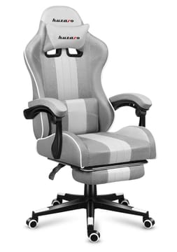 HUZARO FORCE 4.7 ŽAIDIMŲ KĖDĖ WHITE MESH