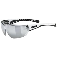 UVEX Equate dviračių akiniai White Matt/Mir.Silver 4