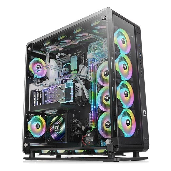 Thermaltake Core P8 TG „Full Tower“ Juoda