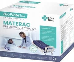 „BioFlote 5000“ čiužinys nuo pragulų, skirtas III laipsnio praguloms iki 160 kg, mėlynas 3