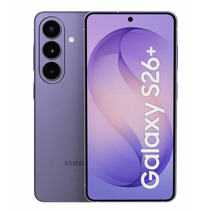 Samsung Galaxy S26+ 17 cm (6.7") Dviguba SIM jungtis Android 16.0 5G C tipo USB 12 GB 256 GB 4900 mAh Violetinė
