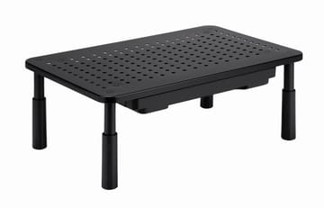 Gembird MS-TABLE-D-01 Reguliuojamas monitoriaus stovas su stalčiumi (stačiakampis)